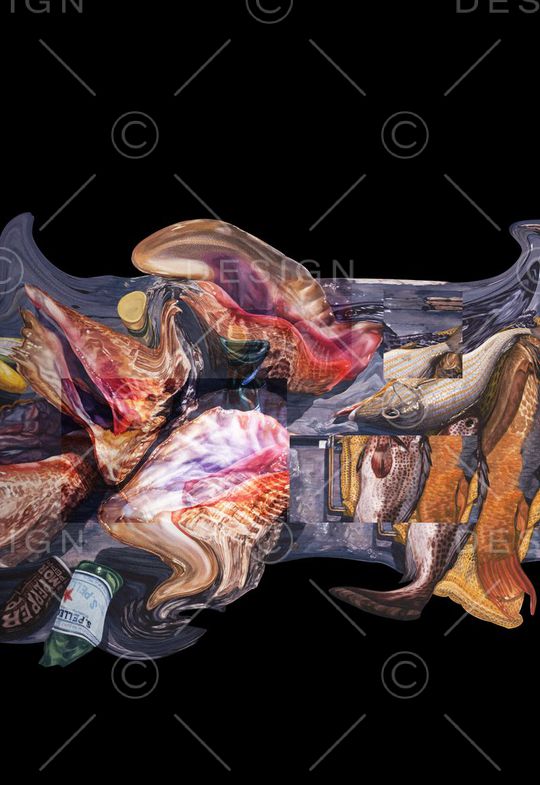 潮流时尚印花华亿平台图片