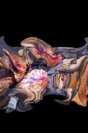 潮流时尚印花华亿平台图片