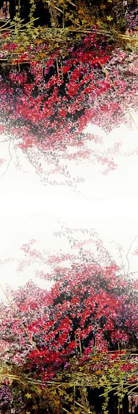 田园风印花华亿平台图片