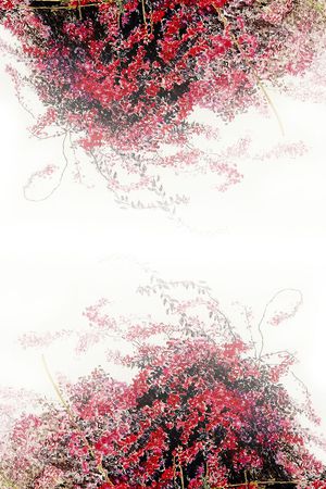 田园风印花华亿平台图片