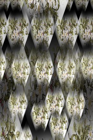 中国风印花华亿平台图片