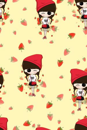 创意服装面料印花华亿平台图片