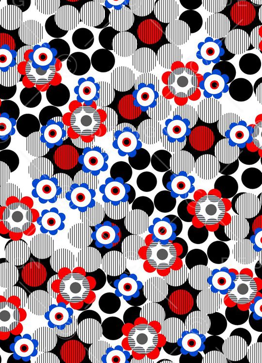 几何印花华亿平台图片