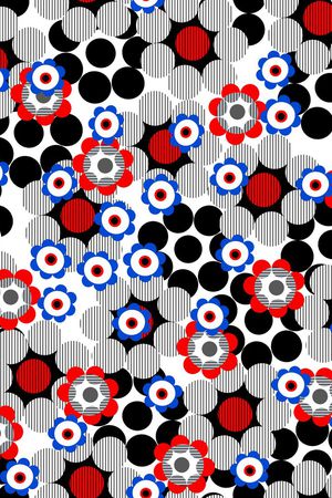 几何印花华亿平台图片