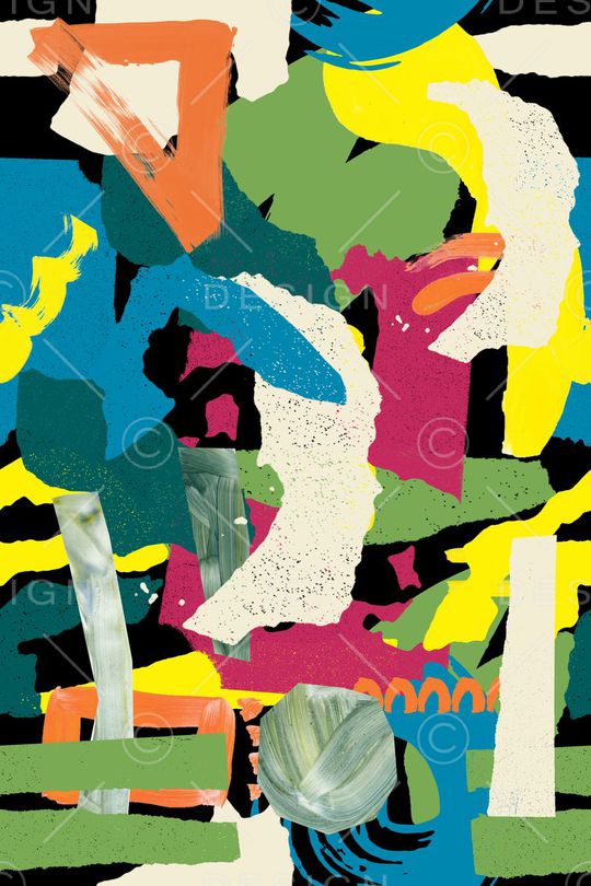 复古 抽象印花华亿平台图片