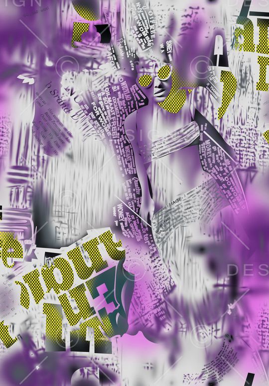 几何印花华亿平台图片