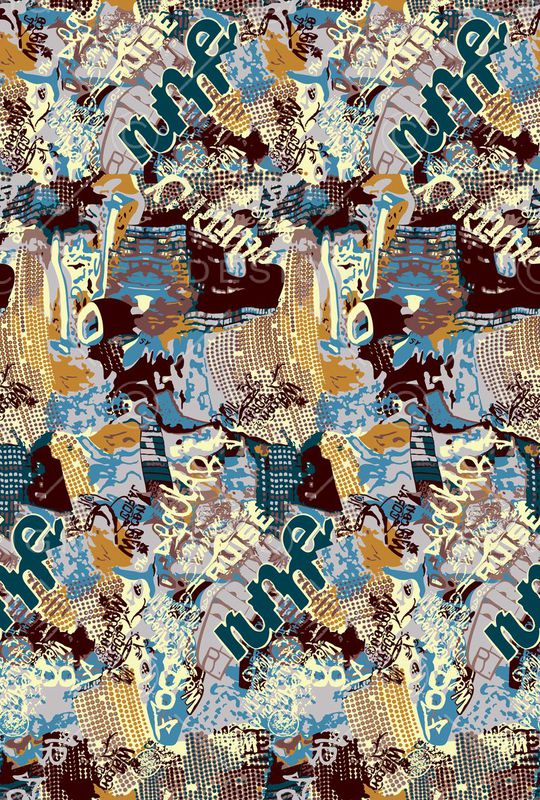 几何印花华亿平台图片