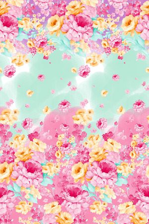 彩绘印花华亿平台图片