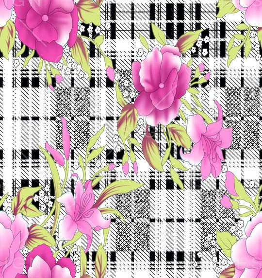 几何印花华亿平台图片