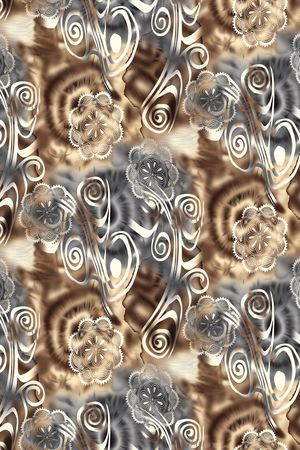 几何印花华亿平台图片