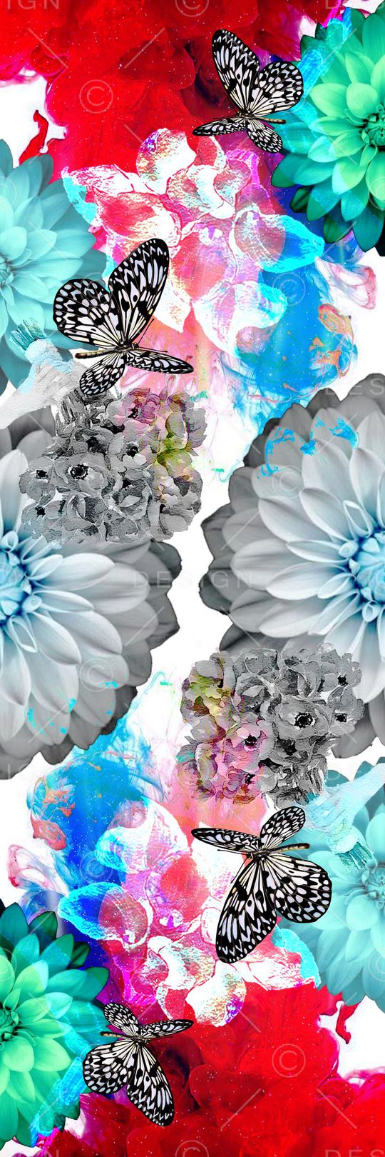 长裙印花华亿平台图片