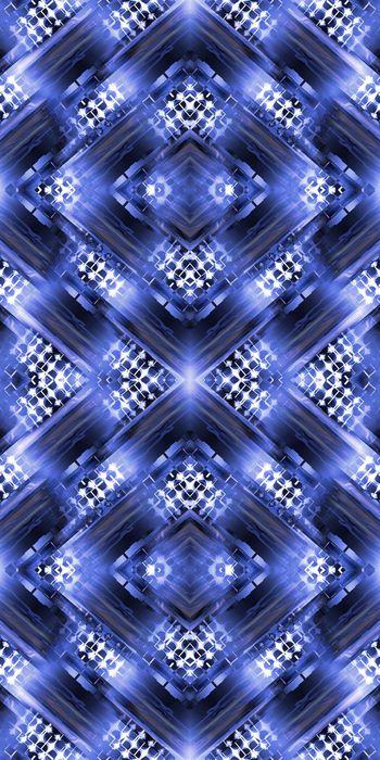 487521-大牌抽象几何圆点格子   男女装秋