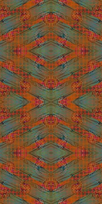 487540-大牌男装抽象几何格子  秋冬