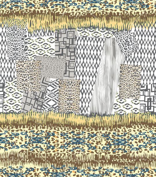 几何印花华亿平台图片