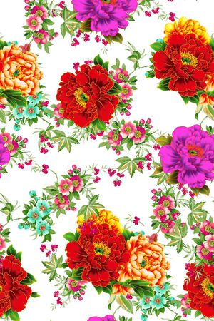 窗帘布印花华亿平台图片