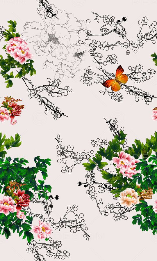 时尚印花华亿平台图片