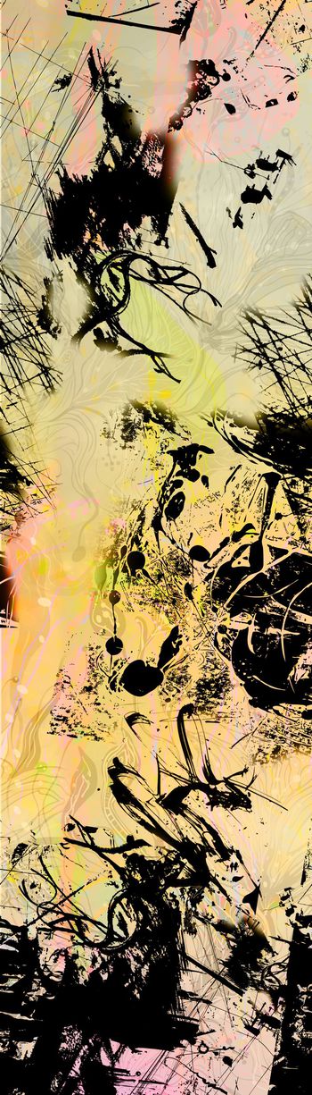 笔触印花华亿平台图片