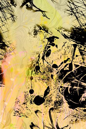 笔触印花华亿平台图片