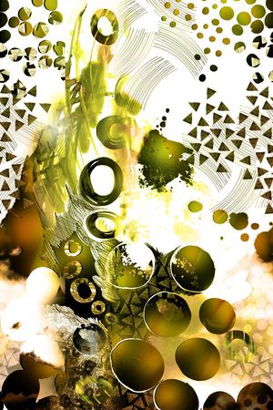 抽象印花华亿平台图片