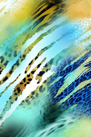 抽象印花华亿平台图片