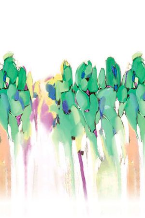 抽象印花华亿平台图片