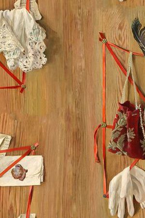 红丝带印花华亿平台图片