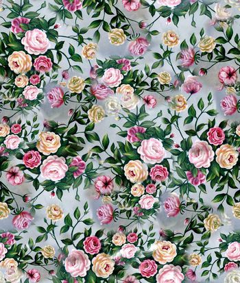 487922-雾里看花 抽象花朵 花卉田园生活