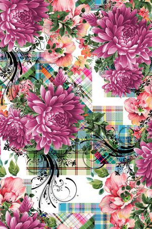 时尚印花华亿平台图片