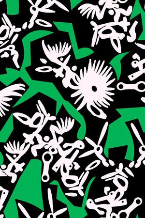 几何印花华亿平台图片