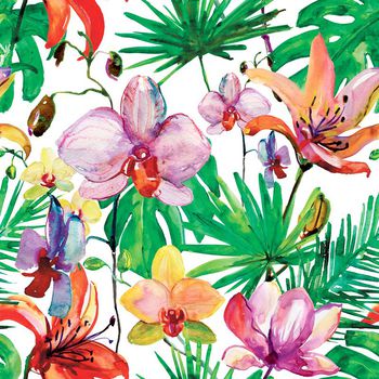 487987-原创时尚花卉叶子华亿平台