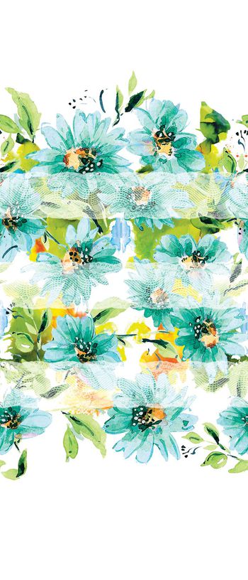 488088-原创定位条纹花卉