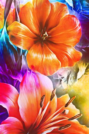 大元素印花华亿平台图片