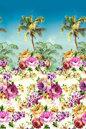 时尚印花华亿平台图片