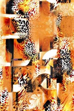 格子印花华亿平台图片