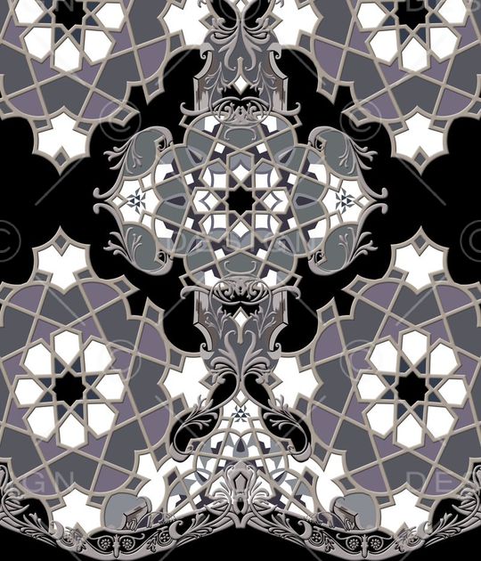 复古时尚印花华亿平台图片