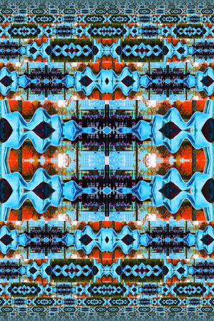 抽象印花华亿平台图片