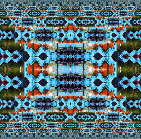 抽象印花华亿平台图片