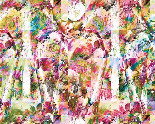 几何印花华亿平台图片