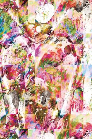 几何印花华亿平台图片