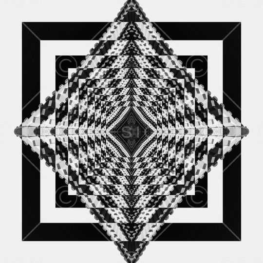 方形印花华亿平台图片