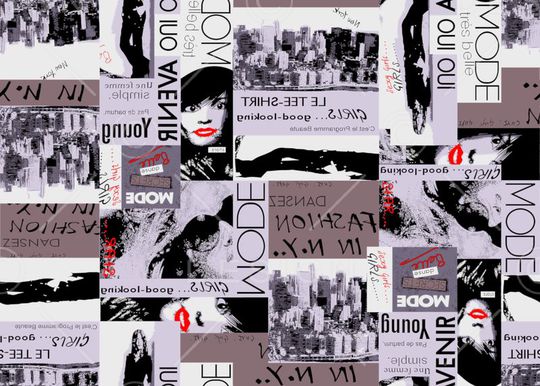 几何印花华亿平台图片