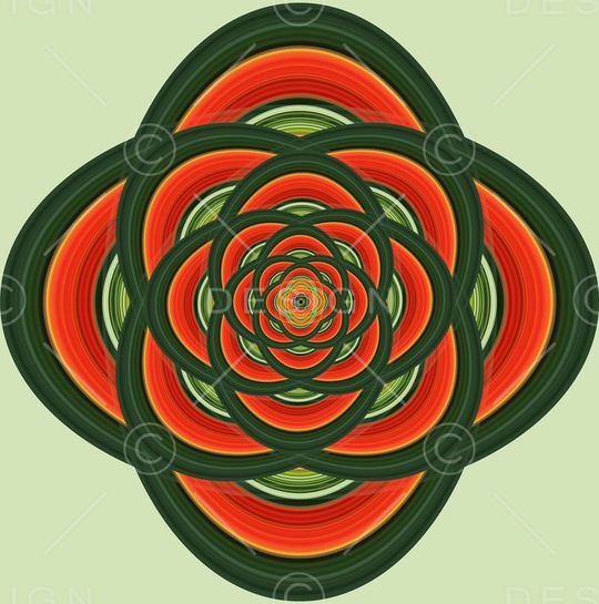 抽象印花华亿平台图片