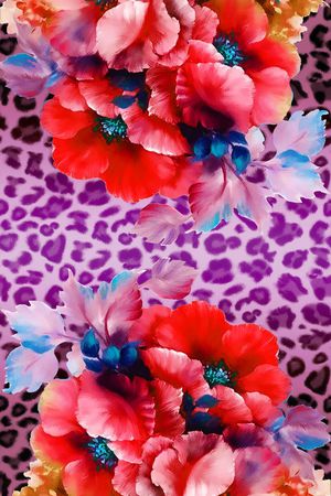 时尚 新潮 流行印花华亿平台图片