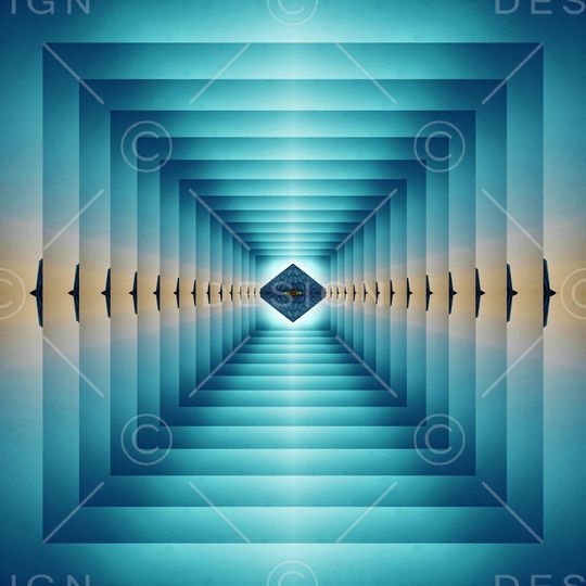 方形印花华亿平台图片