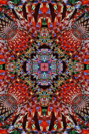 对称印花华亿平台图片