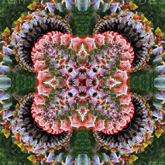 抽象印花华亿平台图片