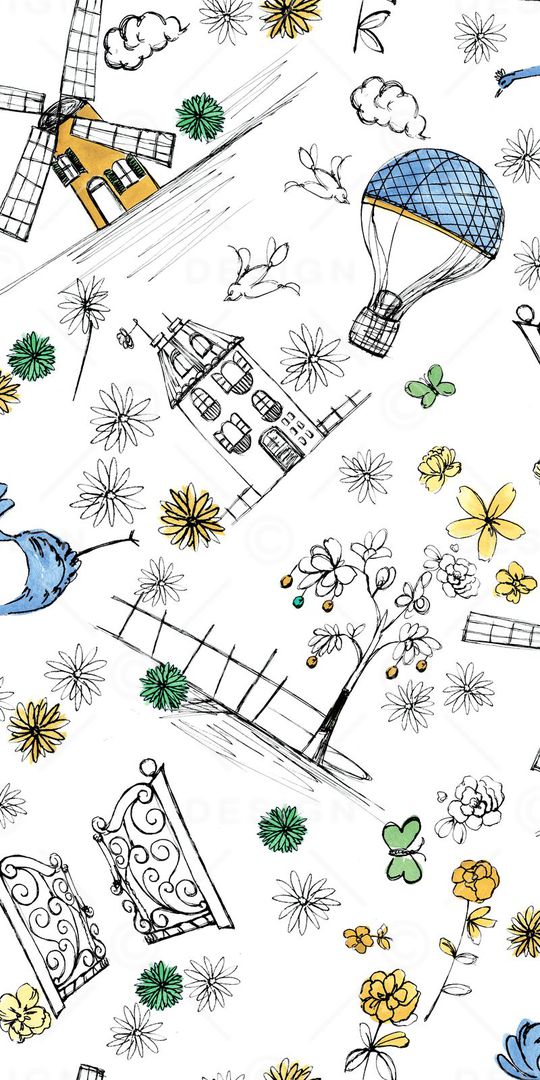 卡通印花华亿平台图片