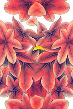 抽象印花华亿平台图片