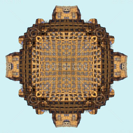 抽象印花华亿平台图片