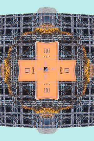 抽象印花华亿平台图片